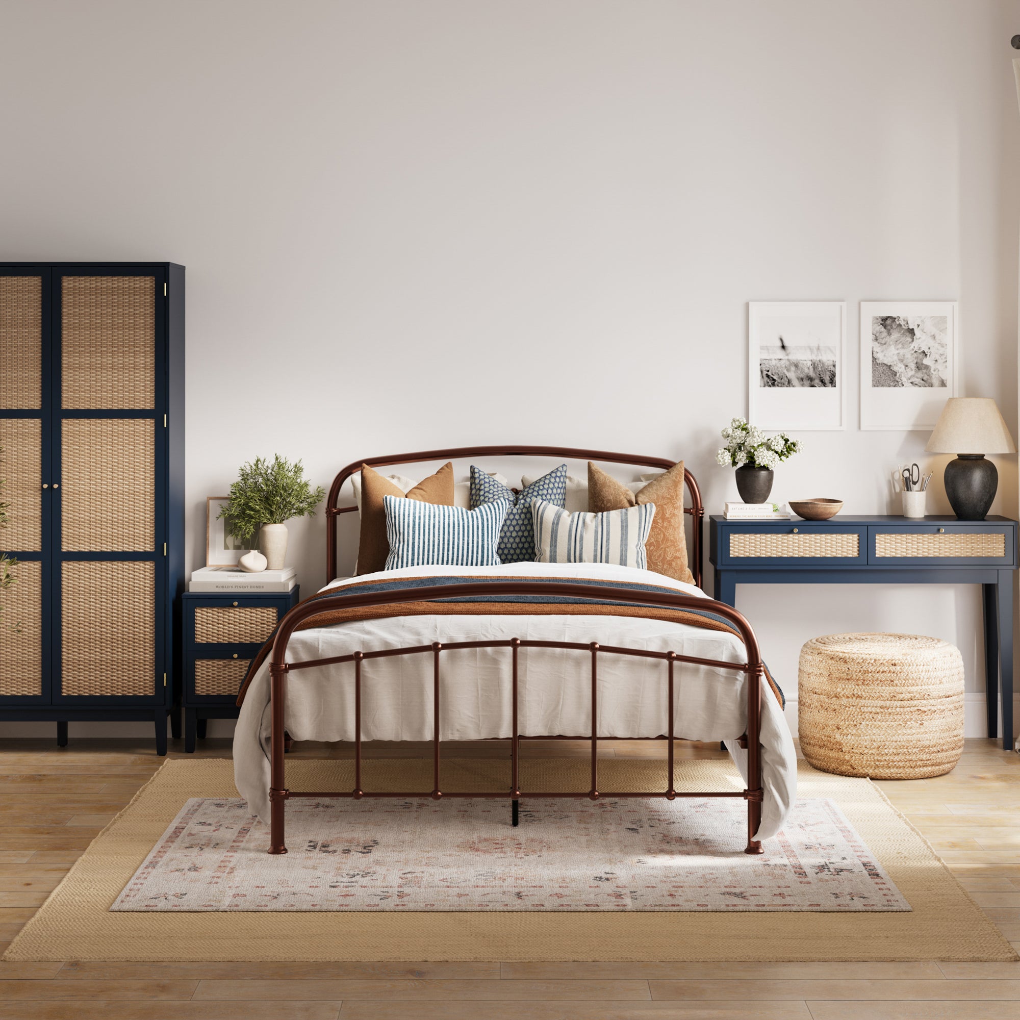 Hale 4.6 Double Copper Bed