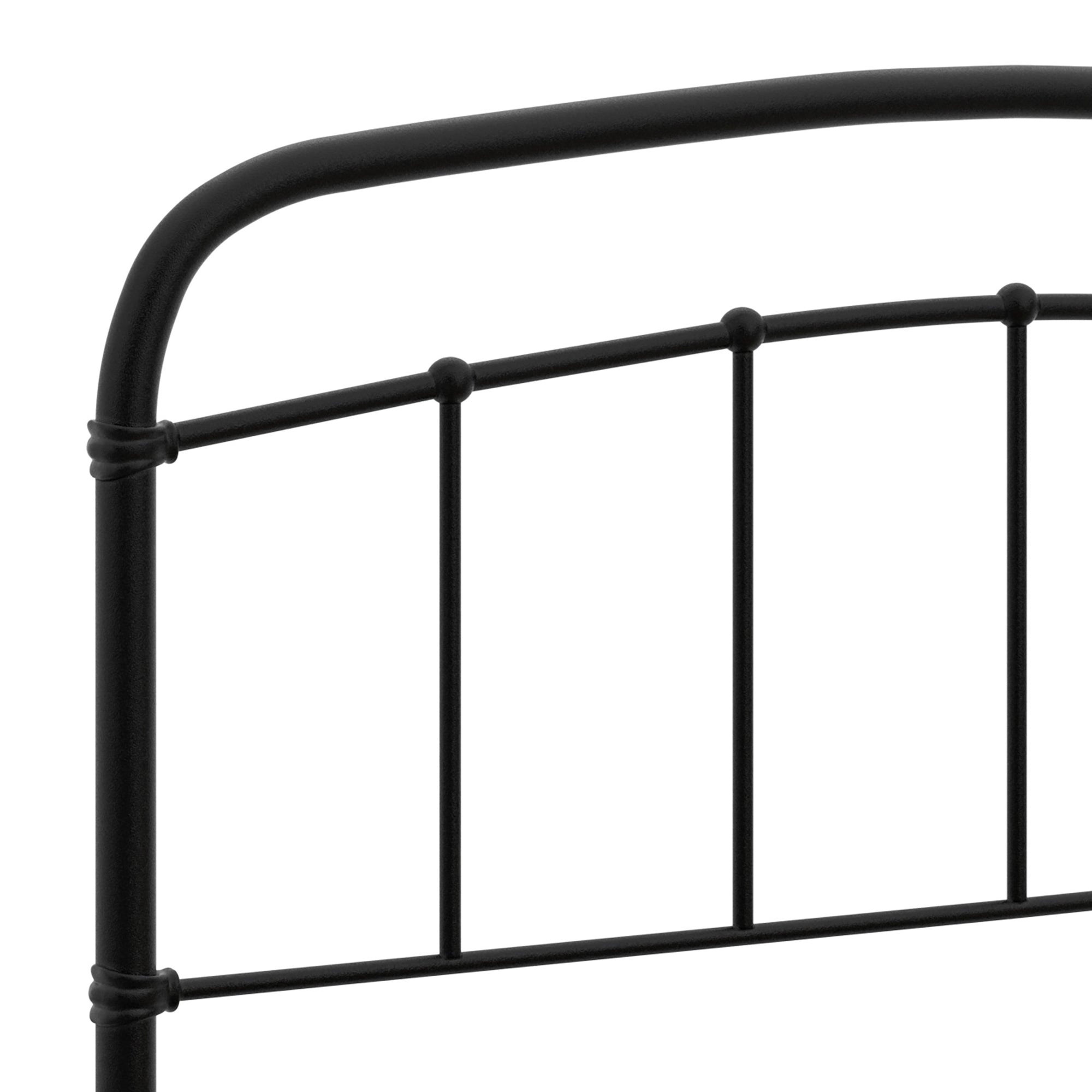 Hale 4.6 Double Black Bed