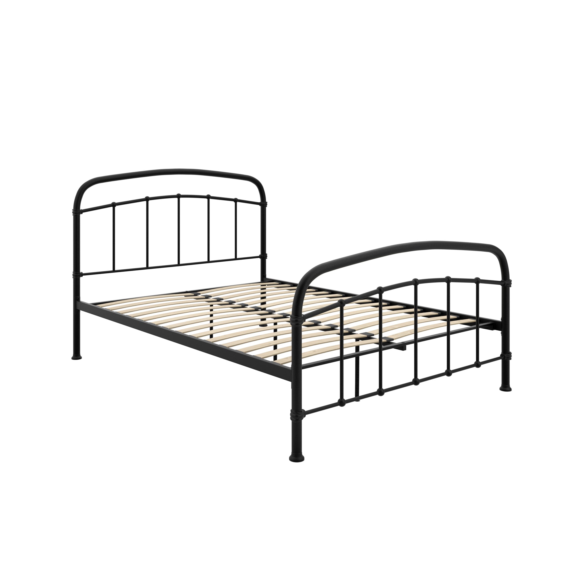 Hale 4.6 Double Black Bed