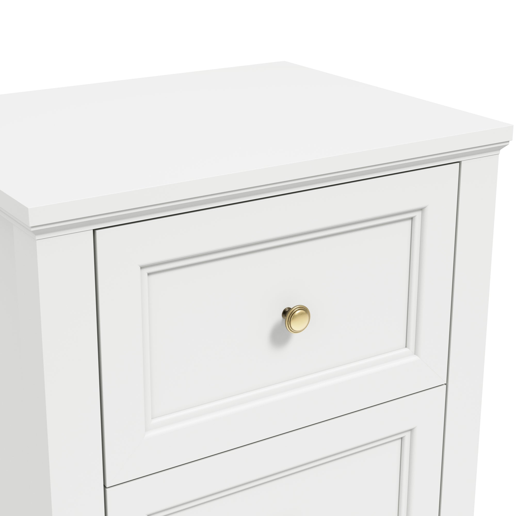 Corinthia White Bedside Cabinet