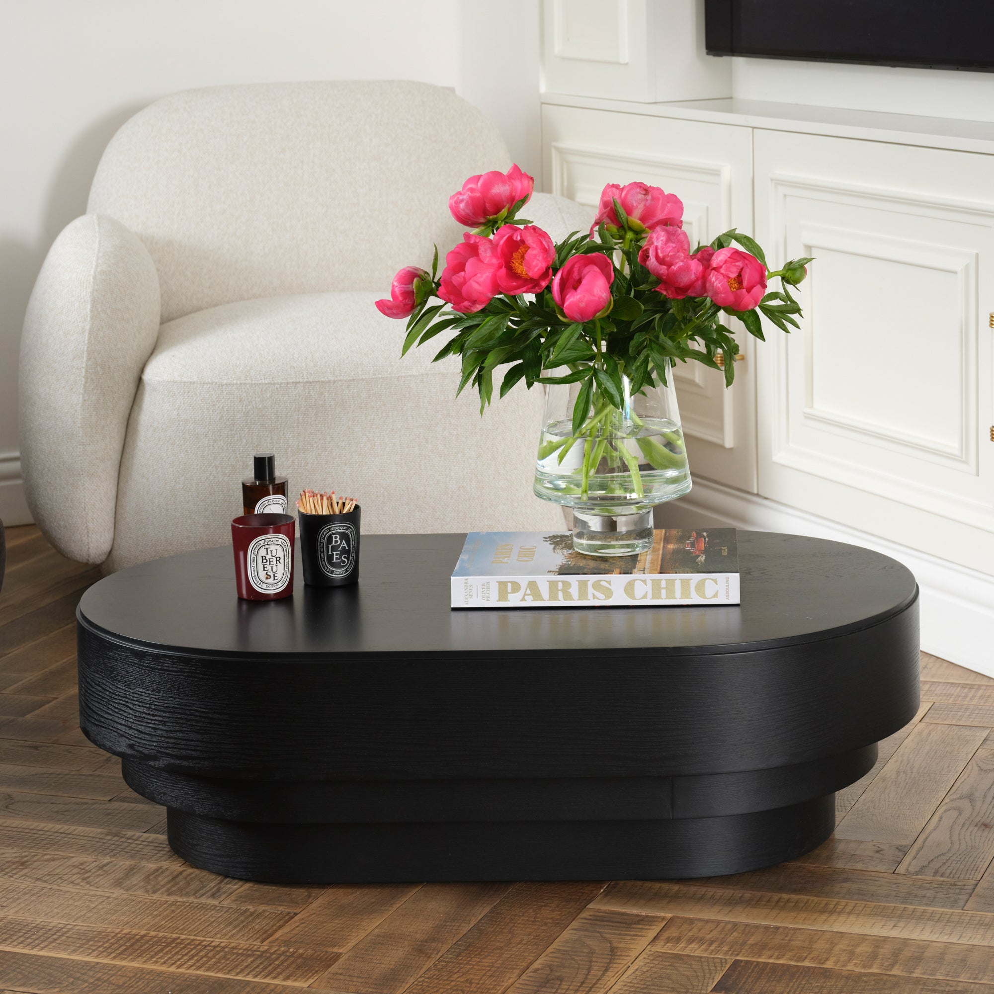 Kennie Black Coffee Table