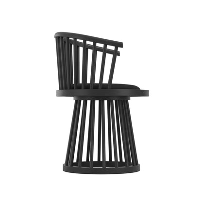 Lila Black / Black Dining Chair