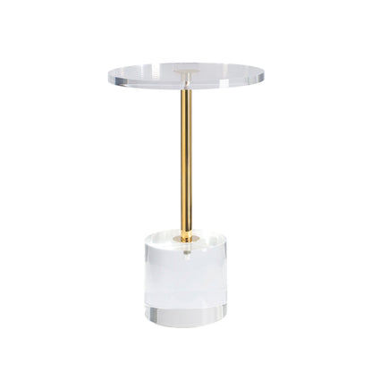 Hollywood Clear Side Table