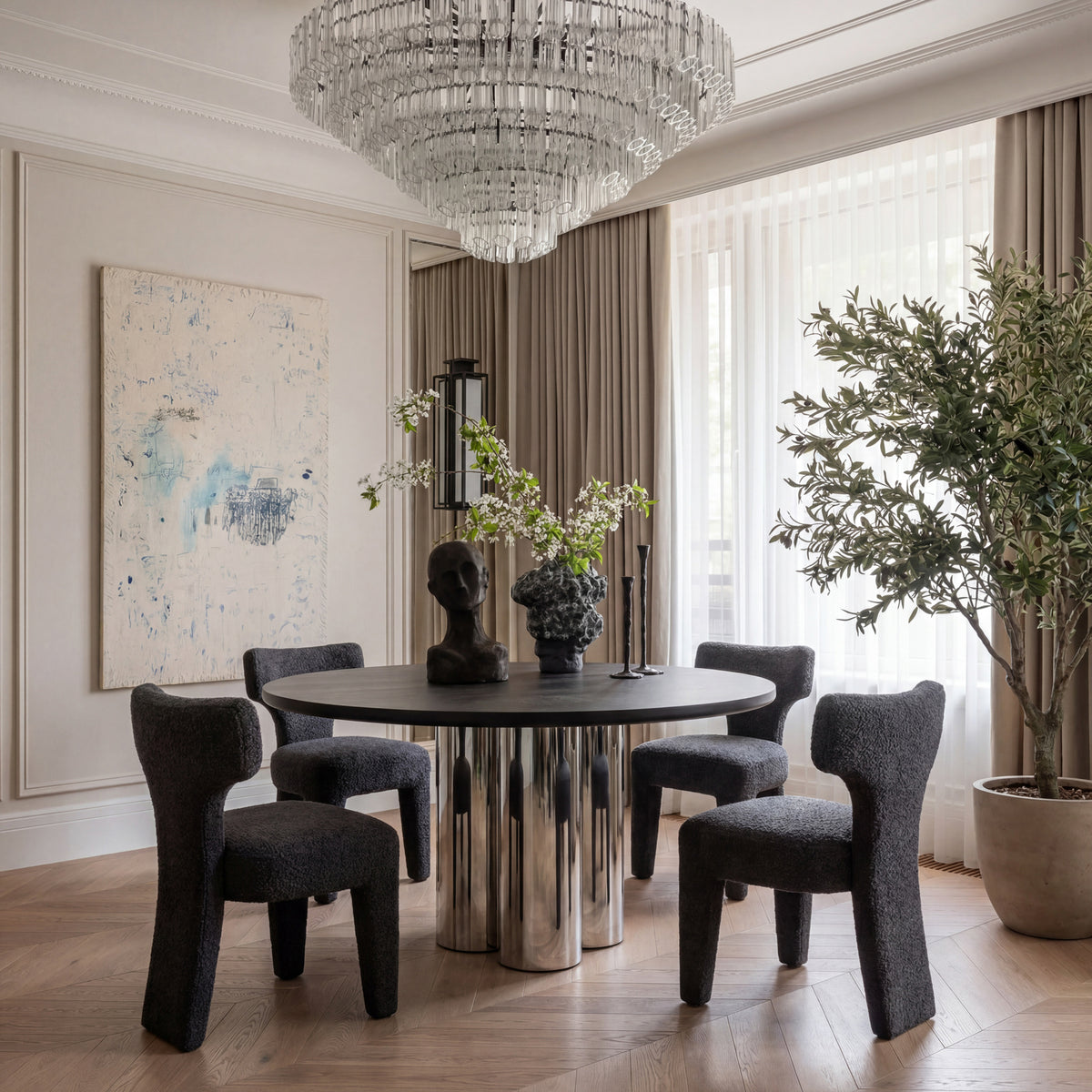 Fallon Black Chair