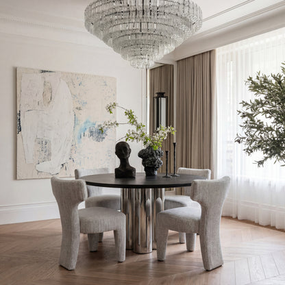 Fallon Beige Marl Chair