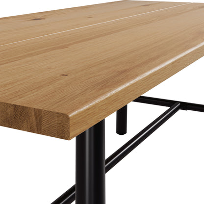 Soho Tawny / Black Dining Table
