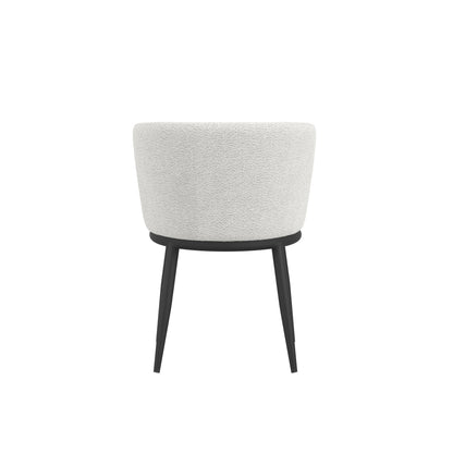 Nula Ivory / Black Dining Chair