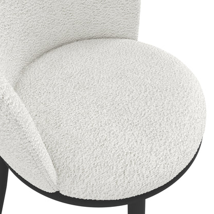Nula Ivory / Black Dining Chair