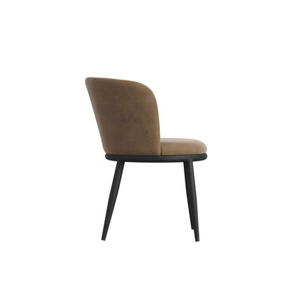 Nula Mole / Black Dining Chair