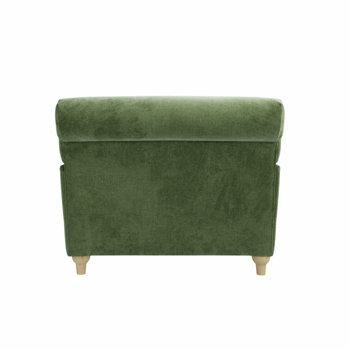 Soft Green Chenille Armchair
