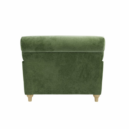 Soft Green Chenille Armchair