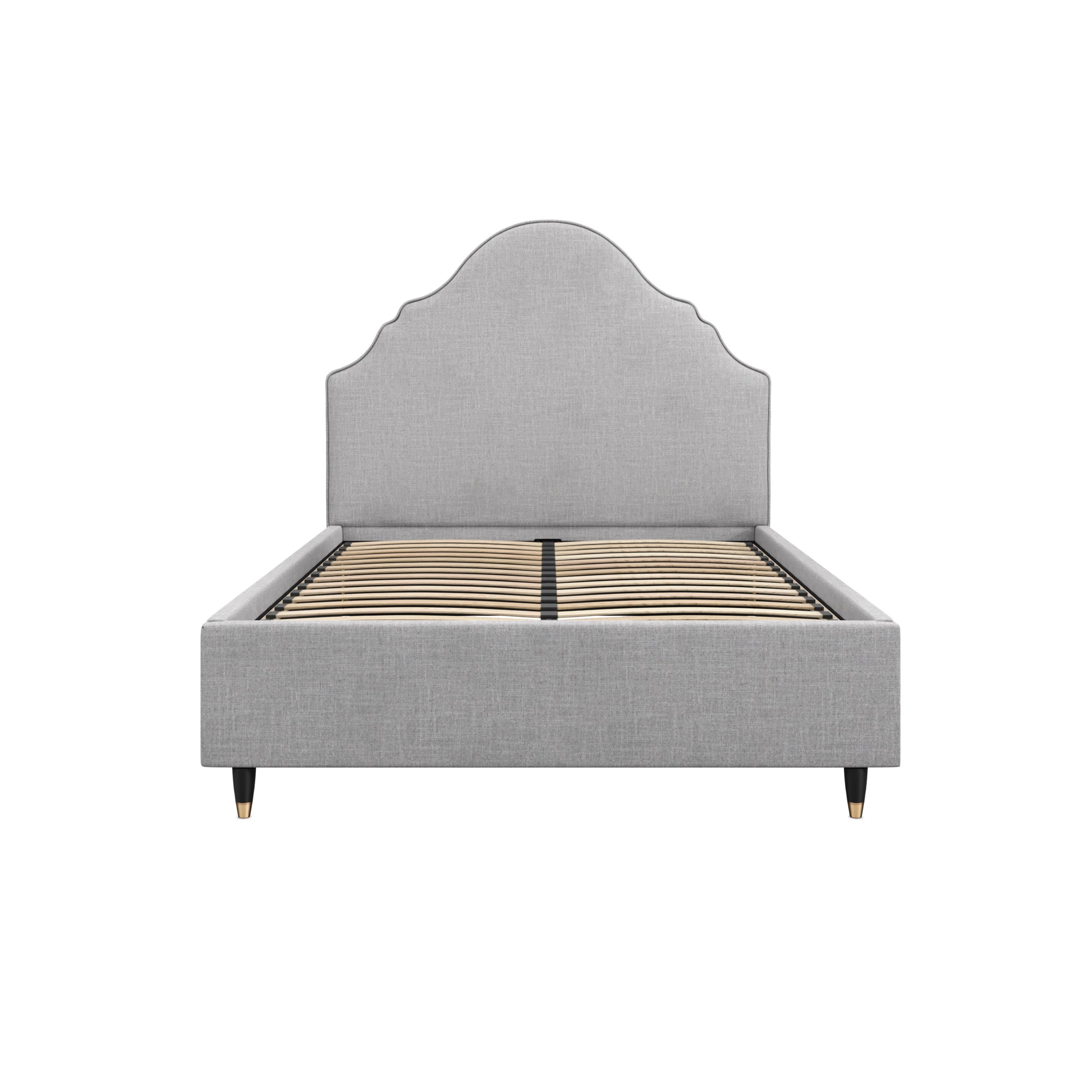 Quinn Light Grey King Size Bed