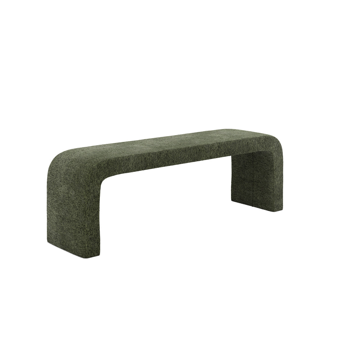 Green Boucle Bench