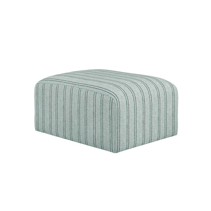 Winona Thick Stripe Pouffe
