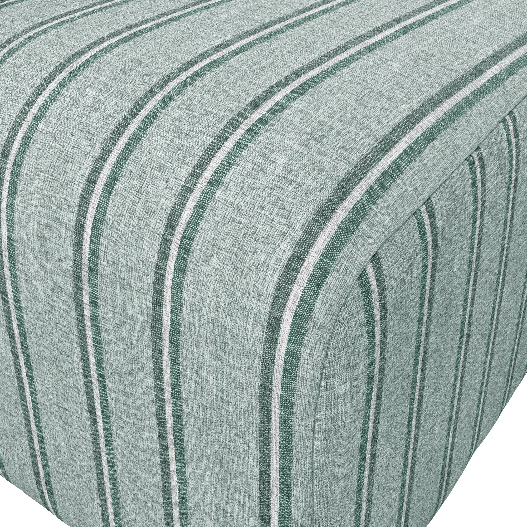 Winona Thick Stripe Pouffe
