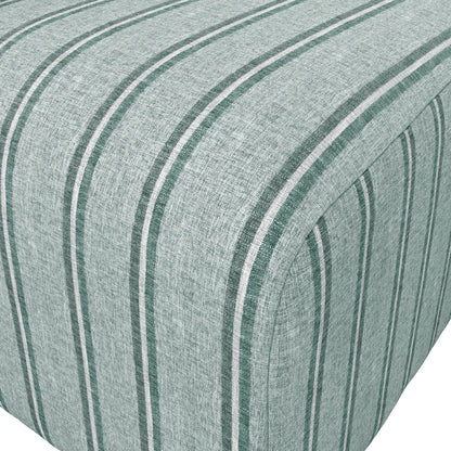 Winona Thick Stripe Pouffe