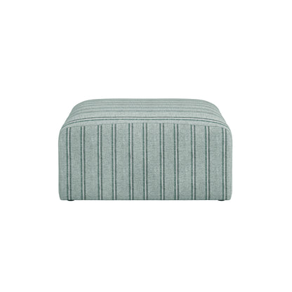 Winona Thick Stripe Pouffe