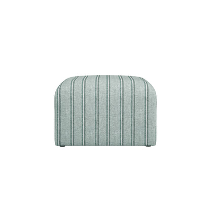 Winona Thick Stripe Pouffe