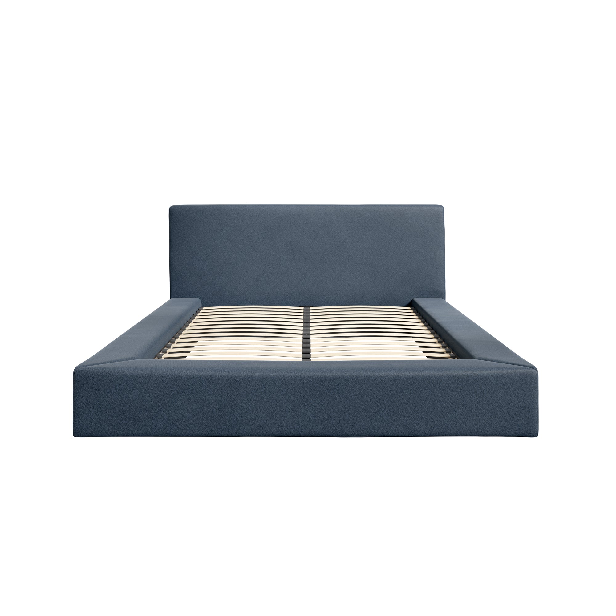 Blue Velvet double size bed