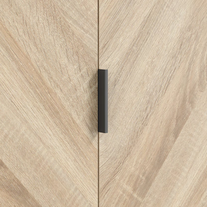 Verbier Chevron 2 Door Wardrobe