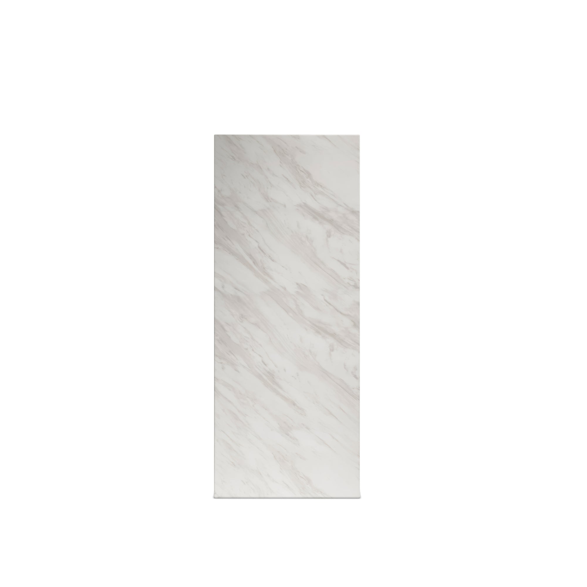 Square marble effect large pedestal 