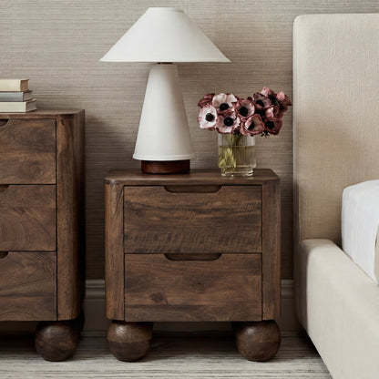 Shibui Light Brown Bedside Cabinet