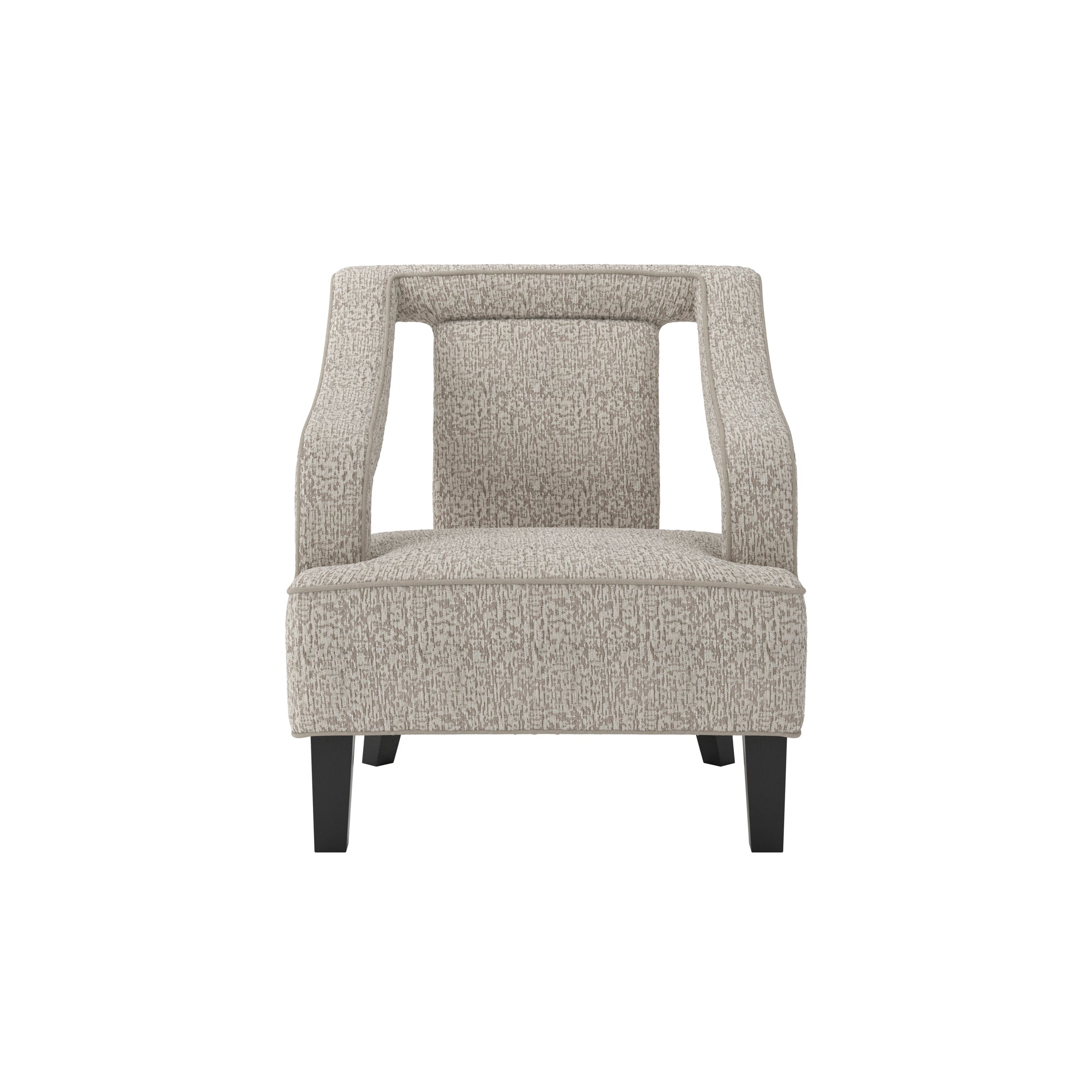 Modern beige armchair