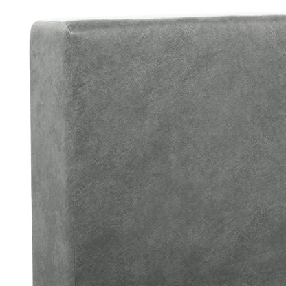 Grey Velvet Double bed