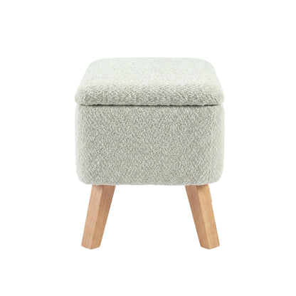 Soother Nursing Chair & Stool Sage Boucle