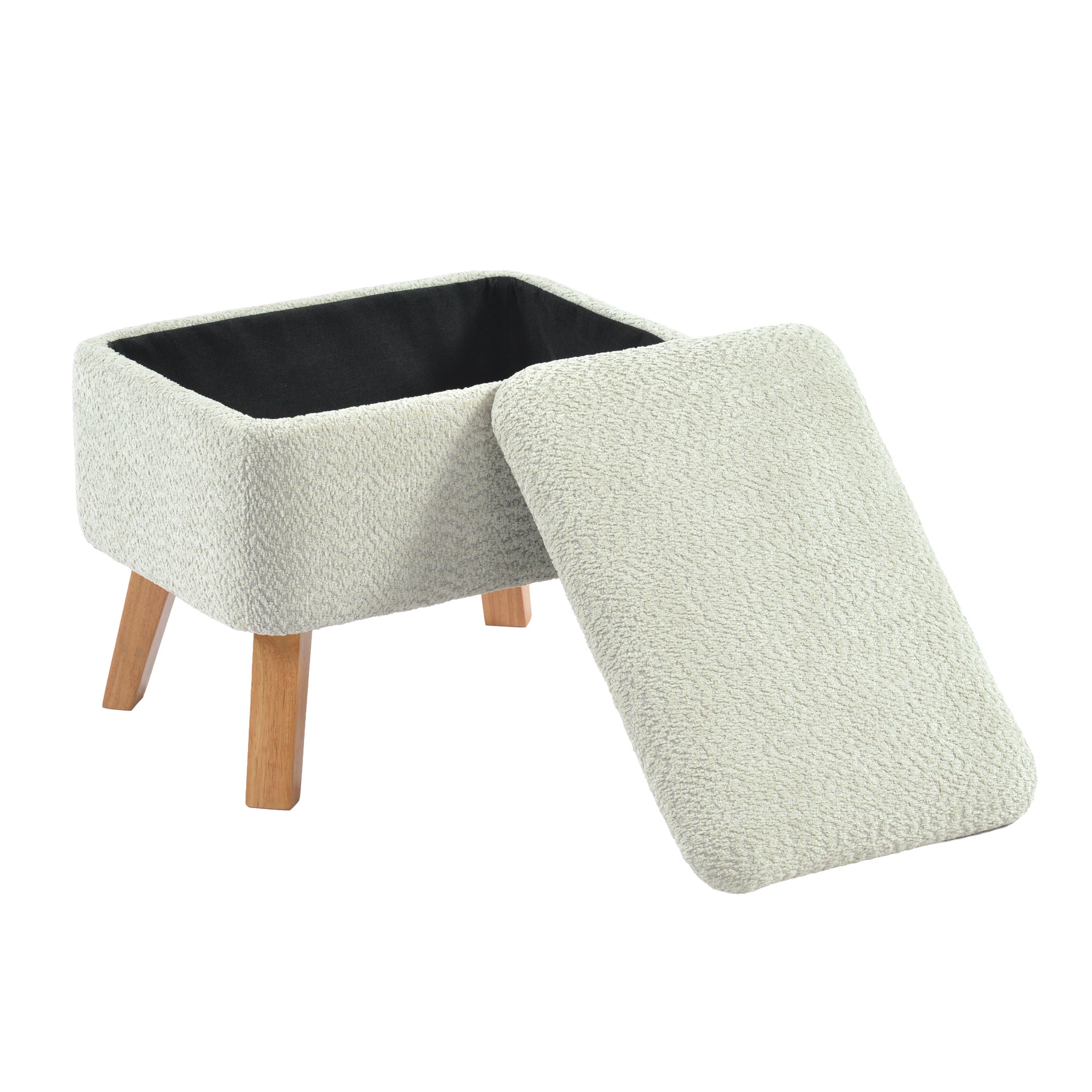 Soother Nursing Chair & Stool Sage Boucle