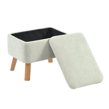 Soother Nursing Stool Sage Boucle