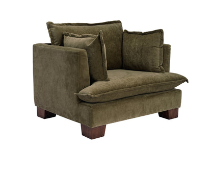 Olive Single soft Armchair