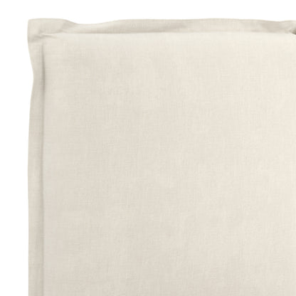 Milos Ivory King Size Bed