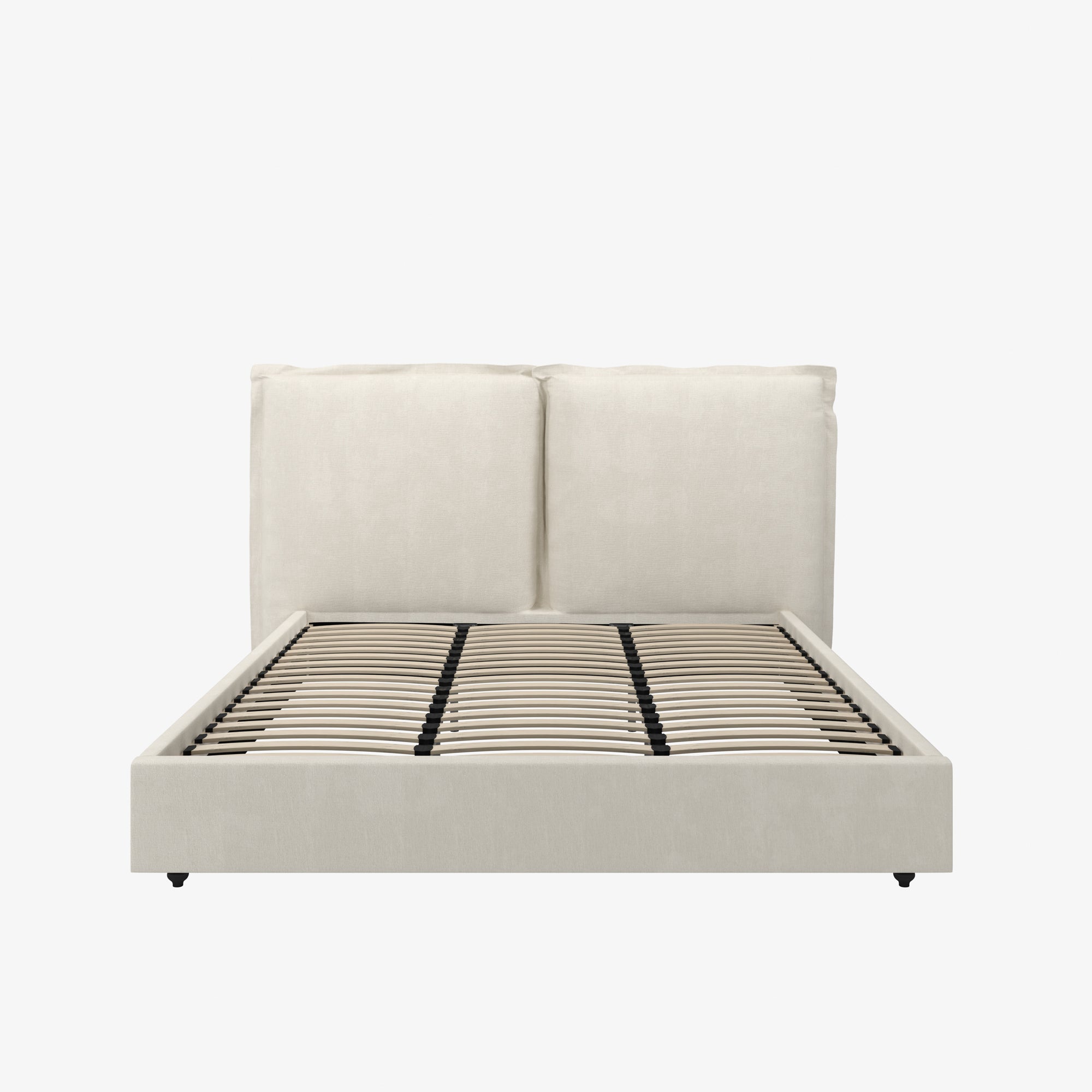Milos Ivory Super King Size Bed