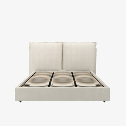 Milos Ivory Super King Size Bed