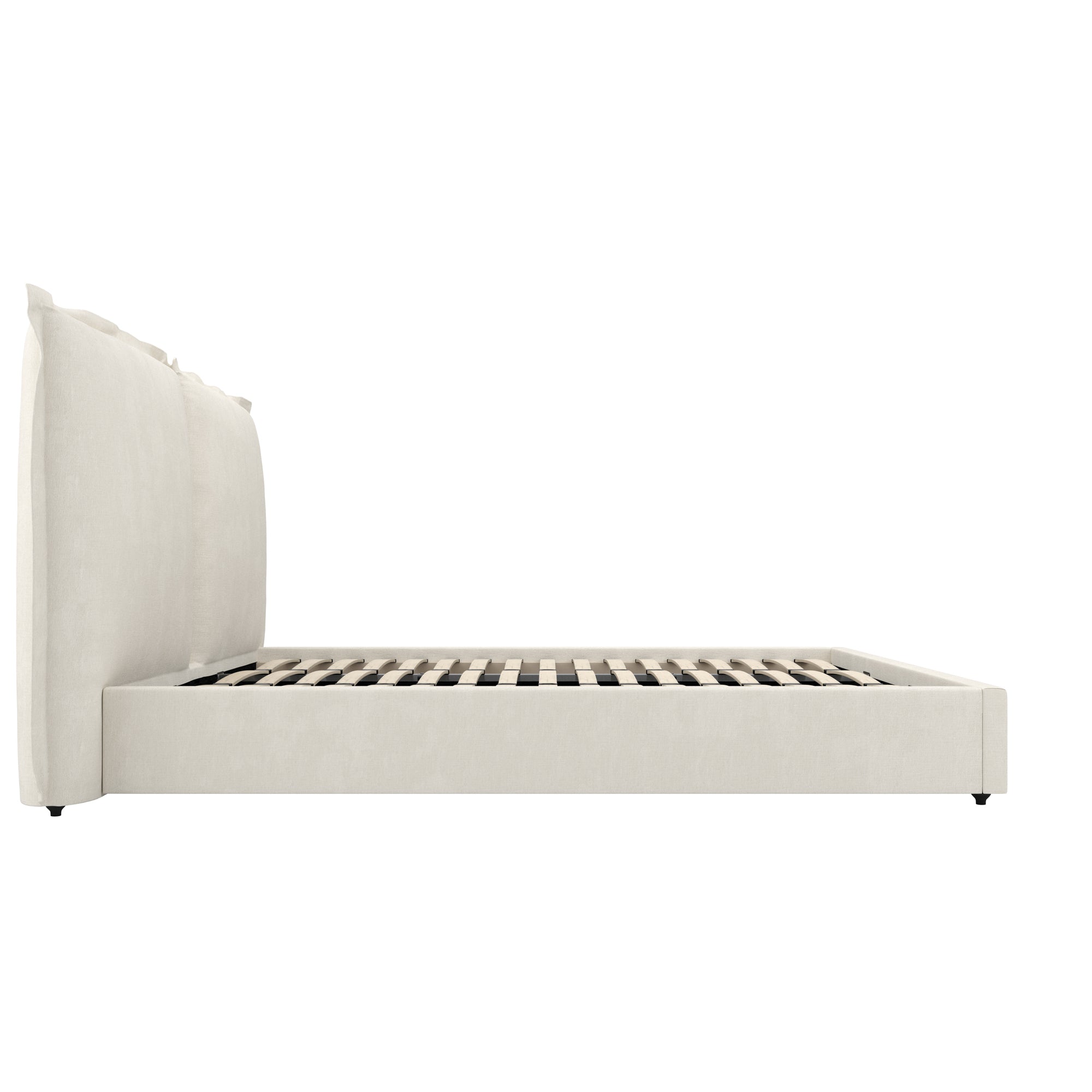 Milos Ivory Super King Size Bed