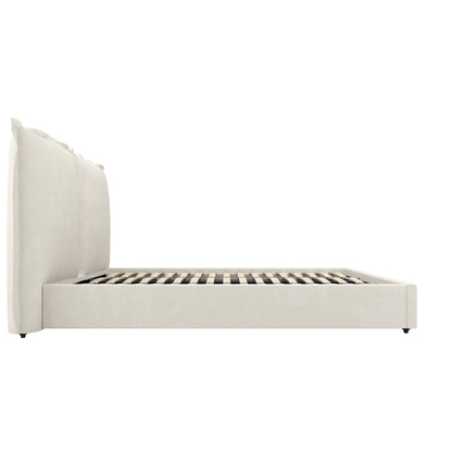 Milos Ivory Super King Size Bed