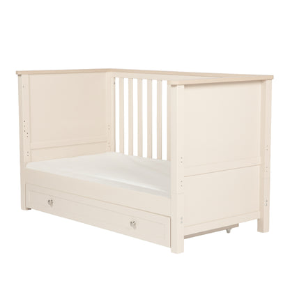 Wanderer Cot Bed Cashmere & Oak