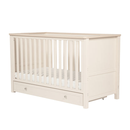 Wanderer Cot Bed Cashmere & Oak