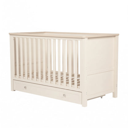 Wanderer Cot Bed Cashmere & Oak