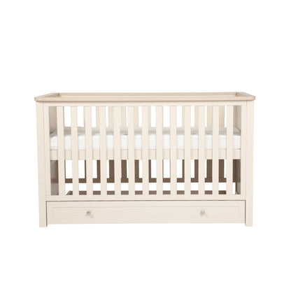 Wanderer Cot Bed Cashmere & Oak