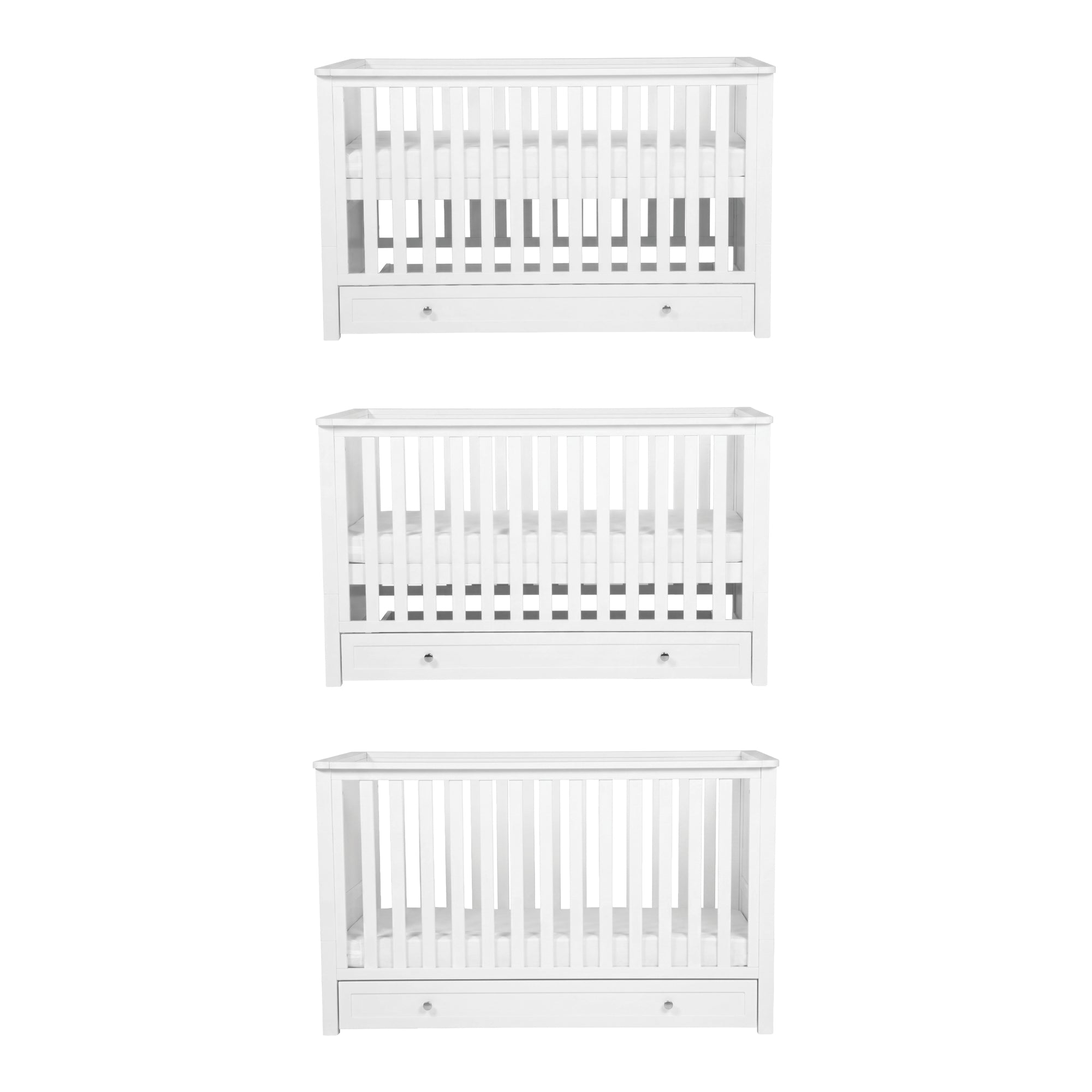 Wanderer Cot Bed White