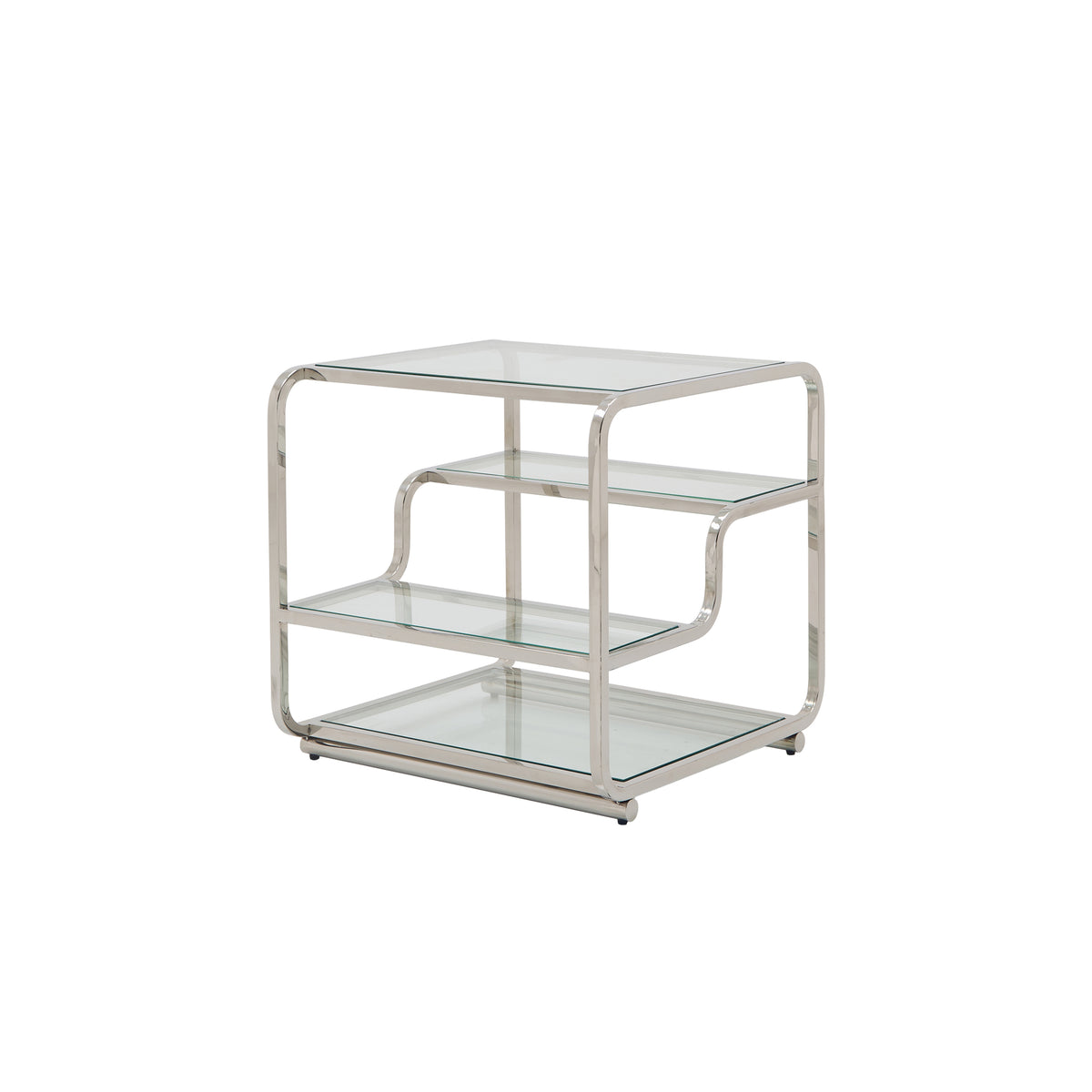 West Chrome Side Table