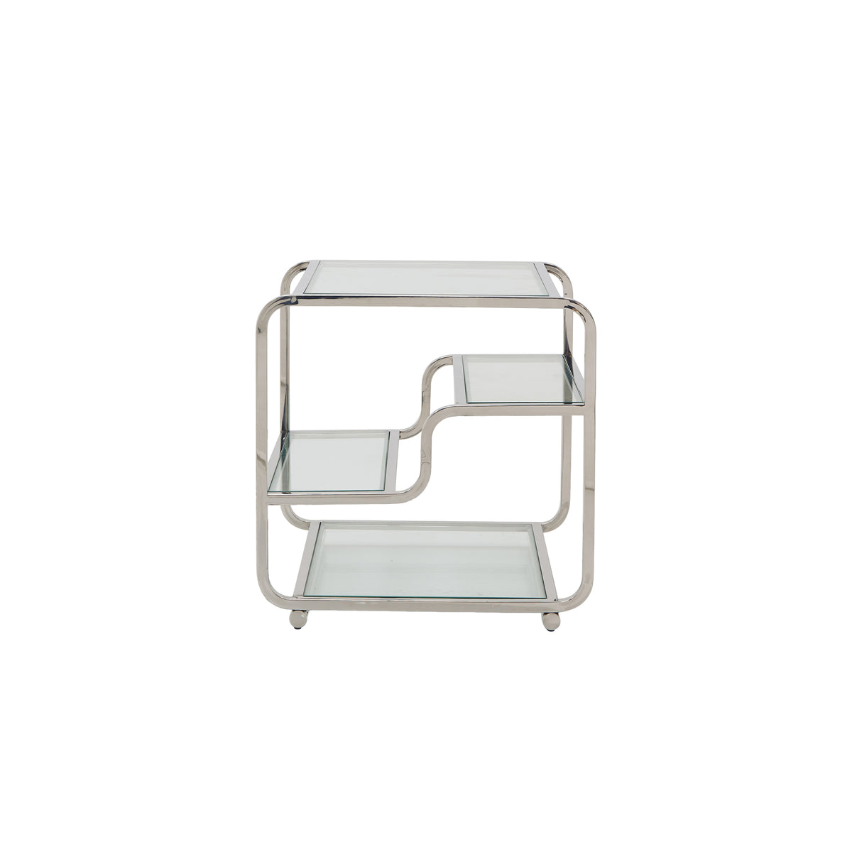 West Chrome Side Table