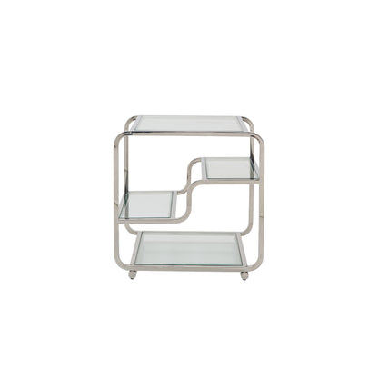 West Chrome Side Table