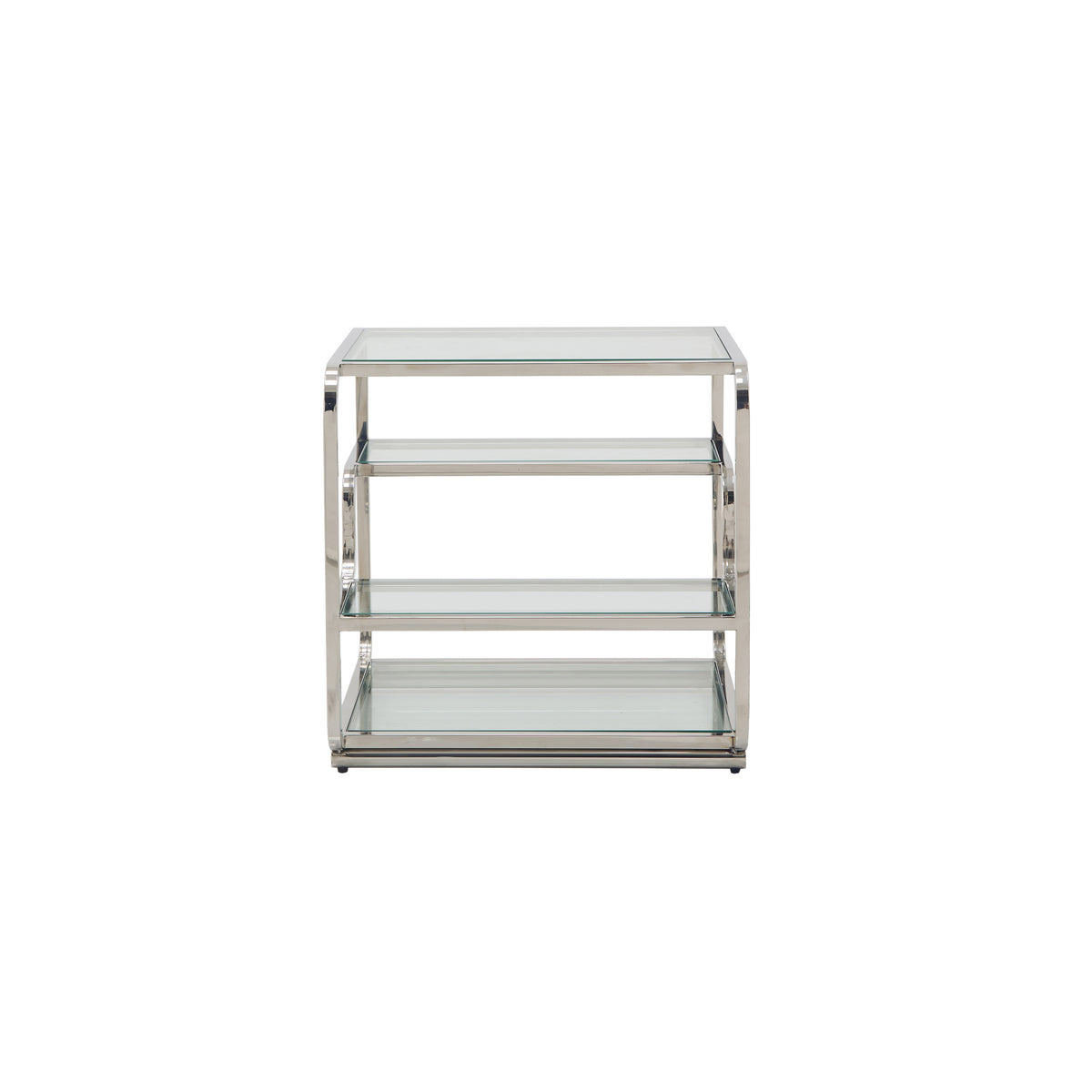 West Chrome Side Table