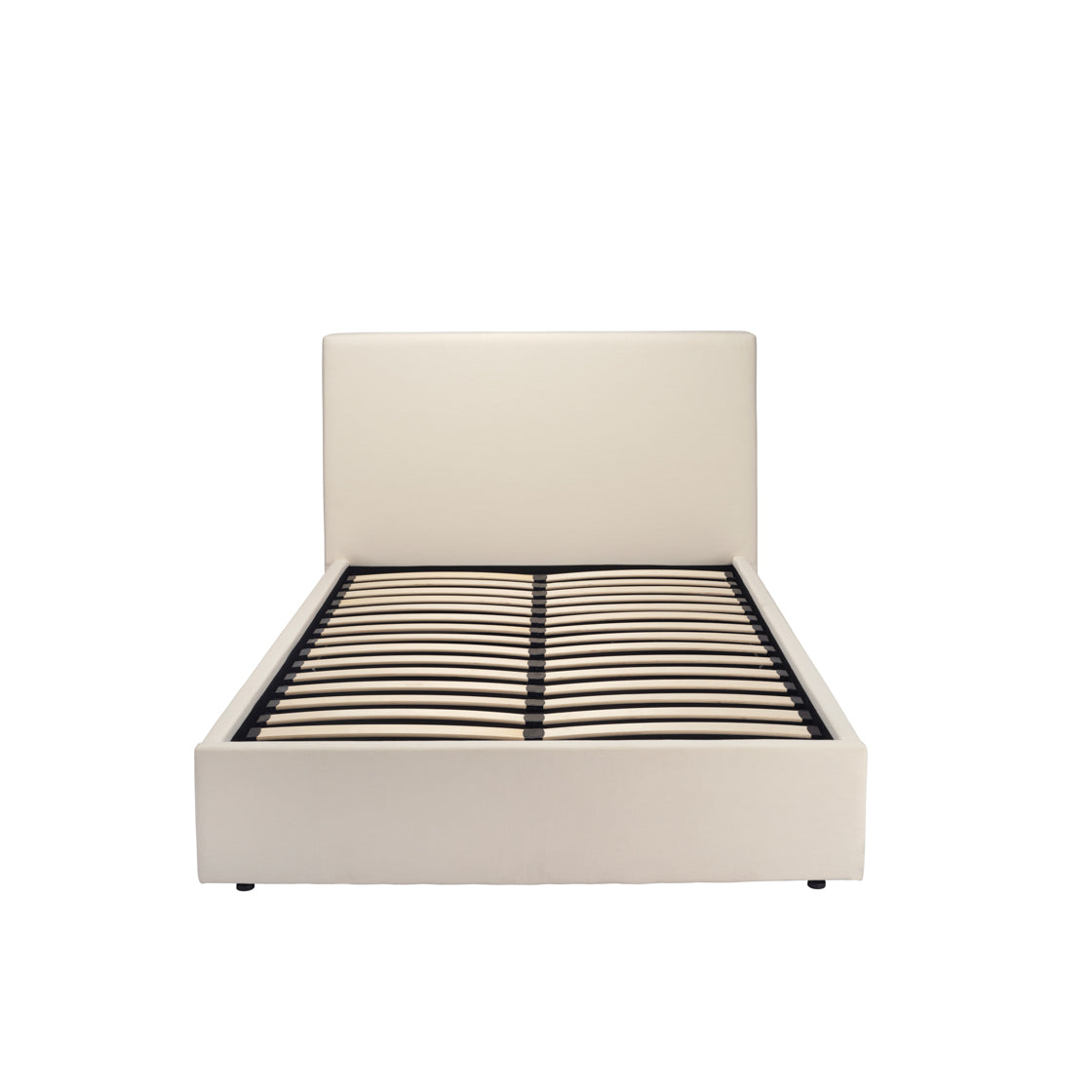 White ottoman King Bed