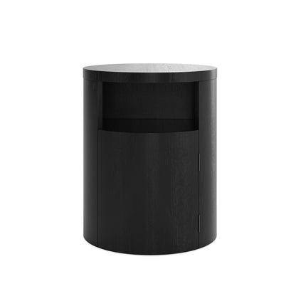 Yora Black Bedside Cabinet